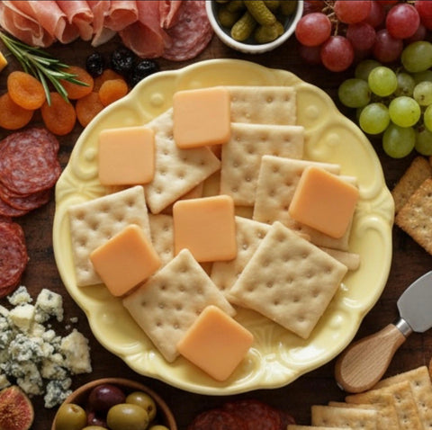 Cheese With Crackers Soap Set