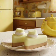 Banana Pie Soap Slice