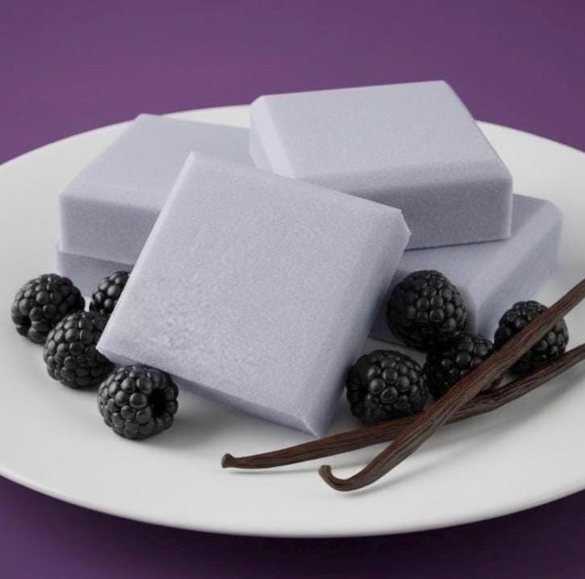 Black Raspberry Vanilla Solid Sugar Scrub Soap Bar