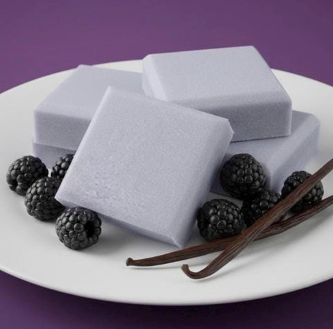 Black Raspberry Vanilla Solid Sugar Scrub Soap Bar