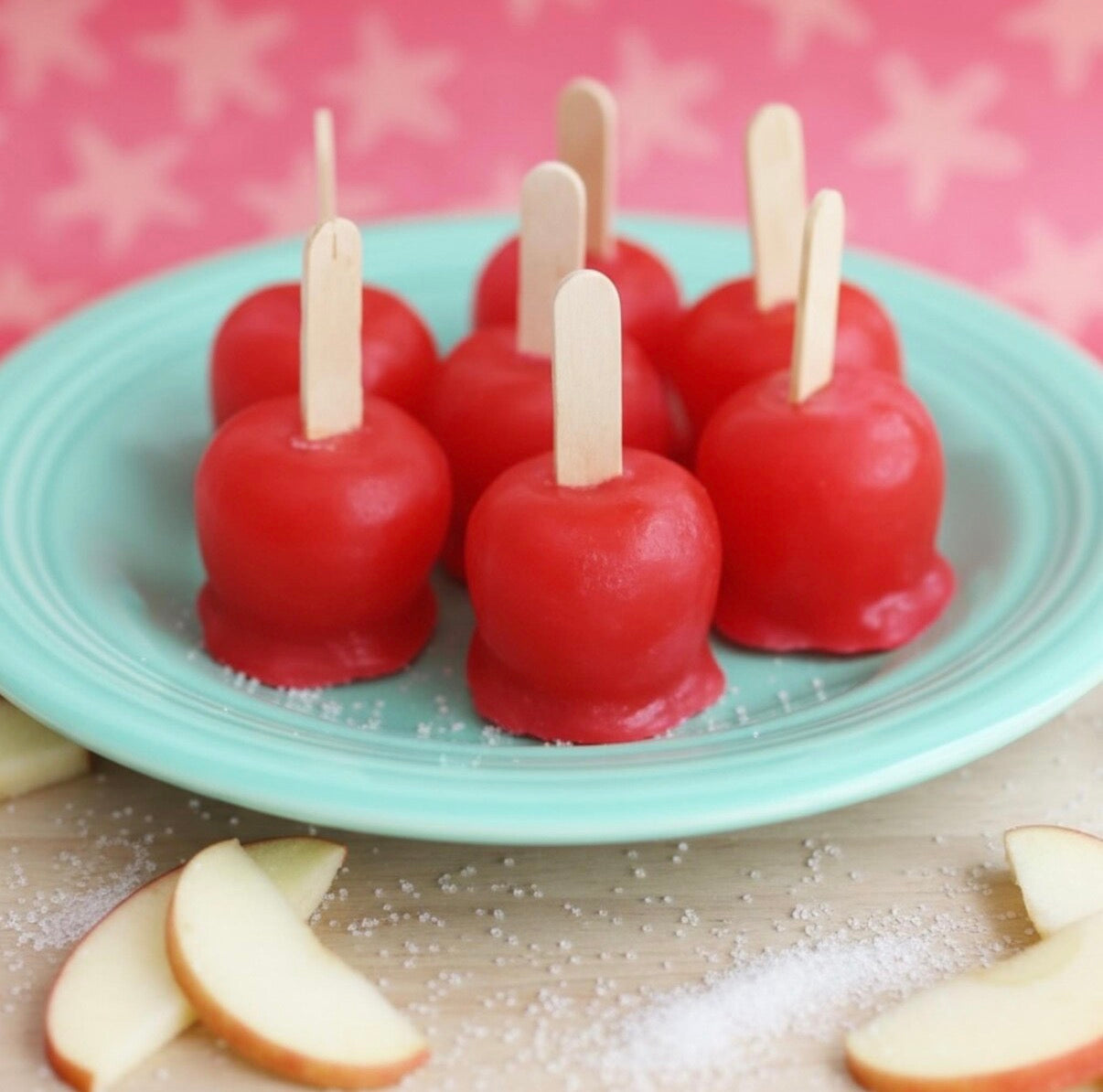 Mini Candy Apple Soap Set