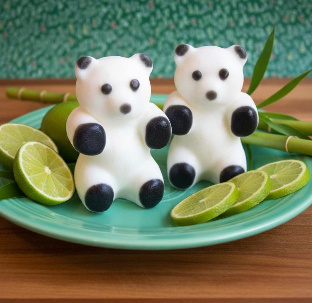 Lime Panda Bear Soap