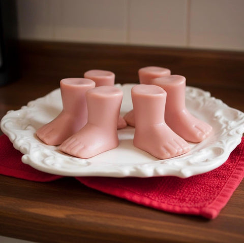 Creepy Doll Feet Soap Set