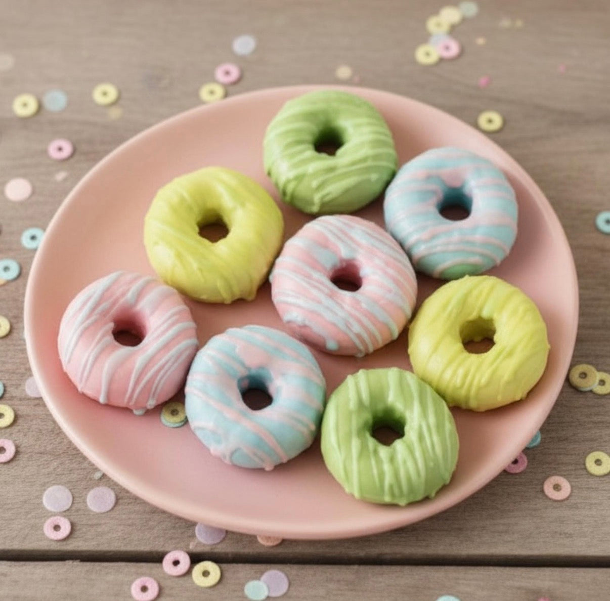 Sweet Mini Drizzle Donut 4 Pack