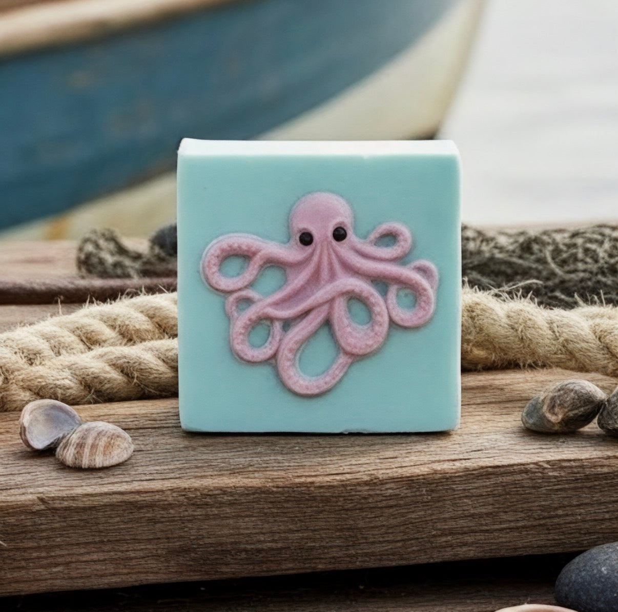 Octopus Soap Ocean Breeze Bar
