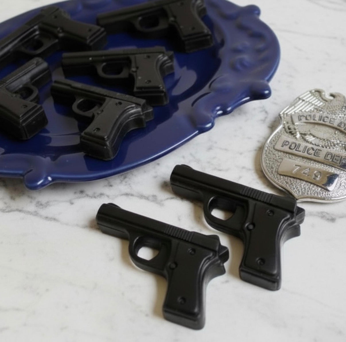 Black Cherry Gun Soap Set