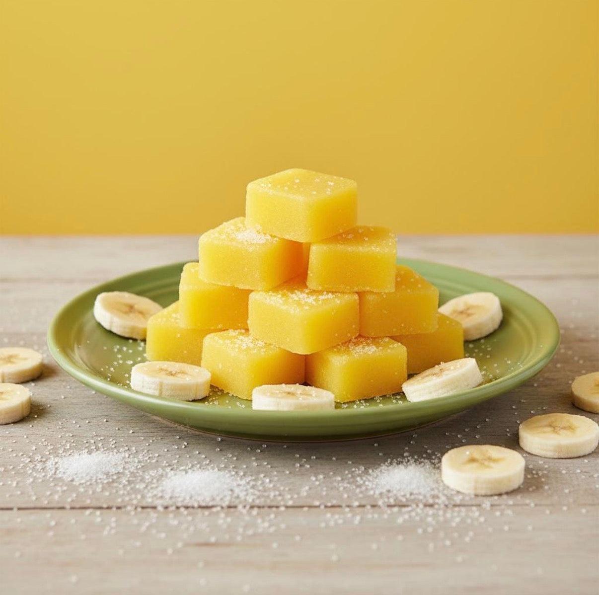 Banana Solid Sugar Scrub Soap