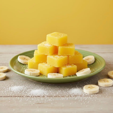 Banana Solid Sugar Scrub Soap