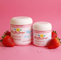 Strawberry Champagne Whipped Body Butter