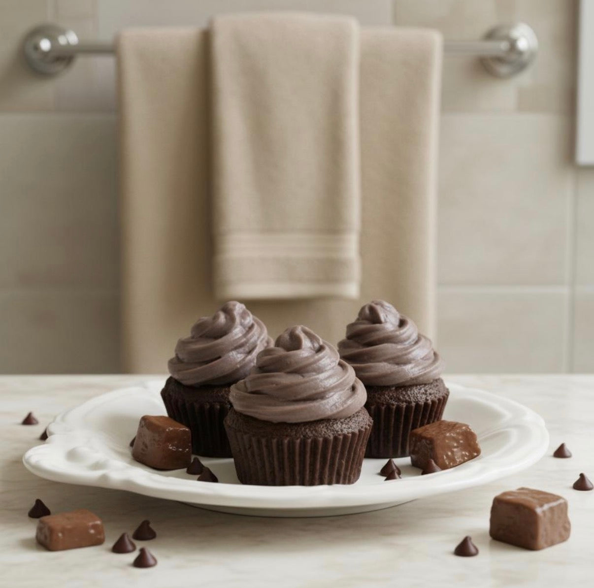 Chocolate Fudge Cupcake Soap