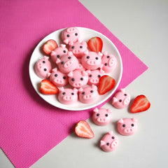 Strawberry Pig Soap Set