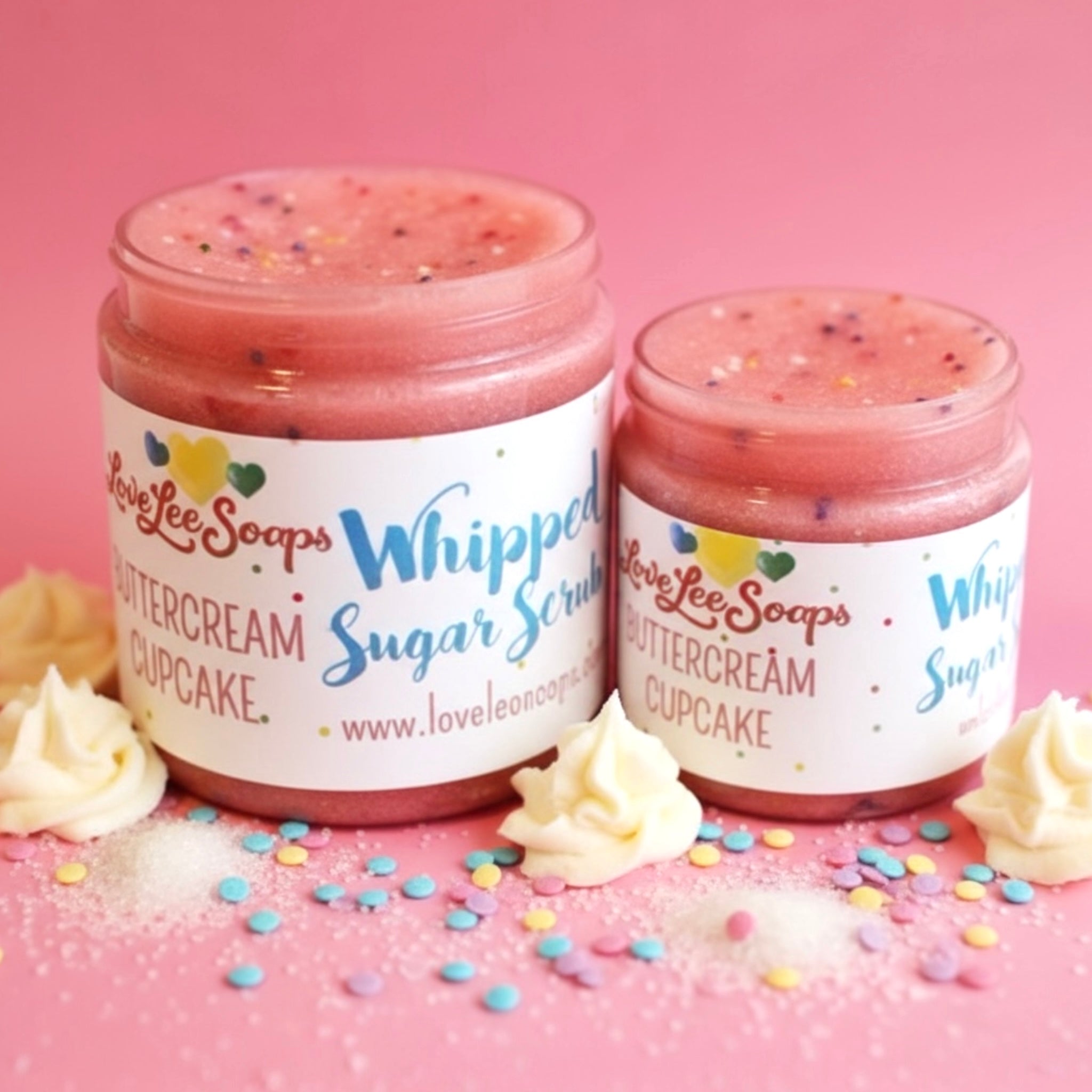Buttercream Cupcake Whipped Sugar Scrub