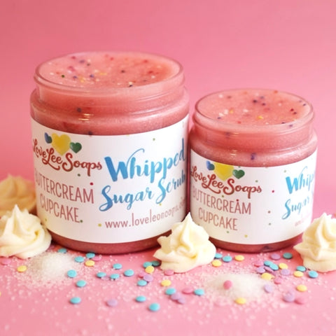 Buttercream Cupcake Whipped Sugar Scrub