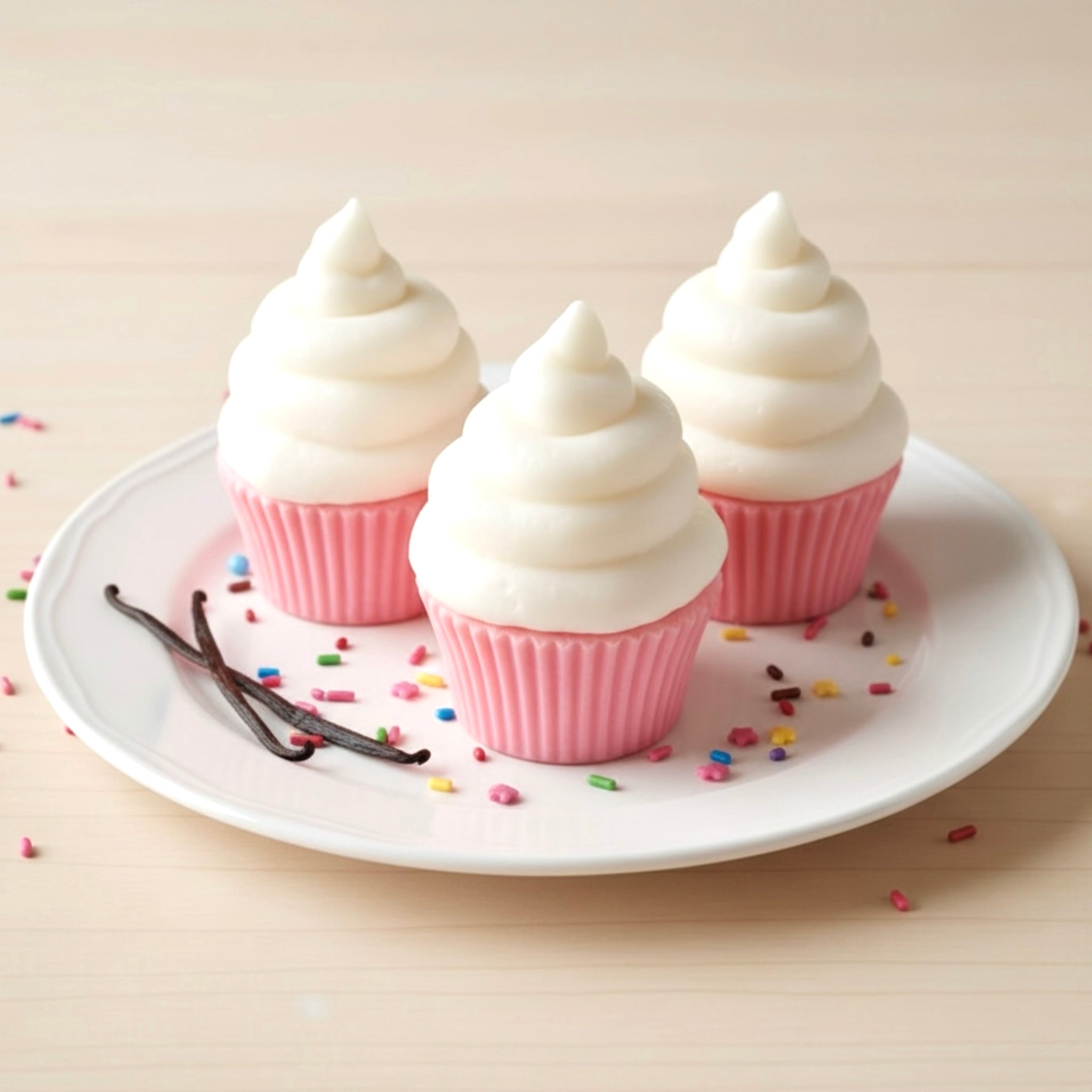 Jumbo Vanilla Cupcake Soap