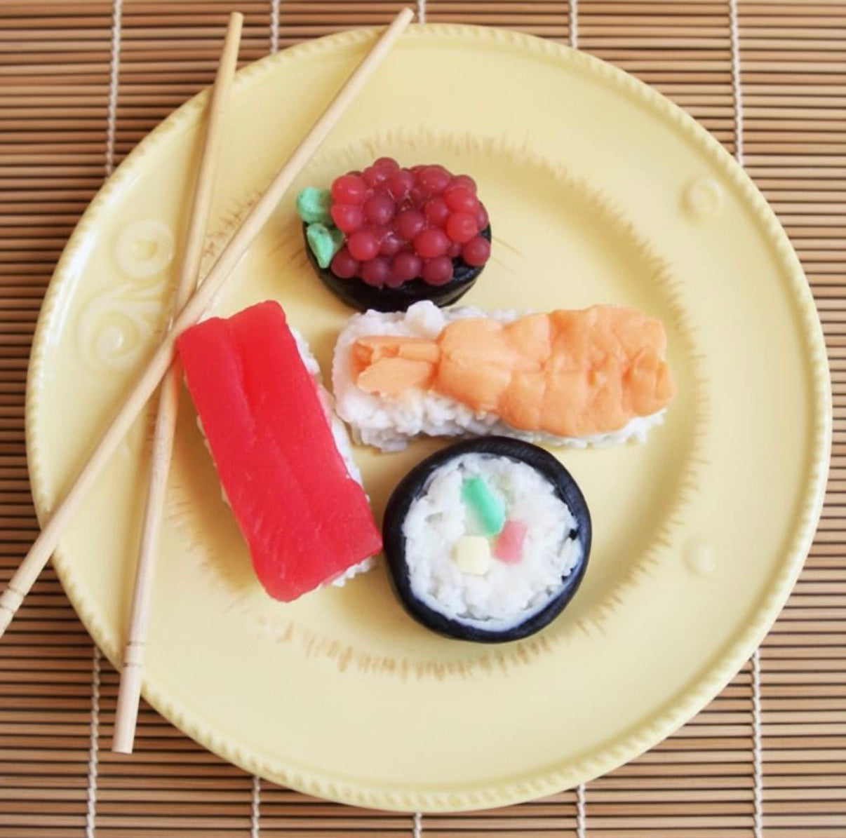 Cucumber Melon Sushi Soap Set