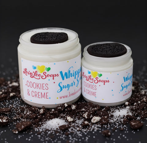 Cookies and Creme Whipped Sugar Scrub