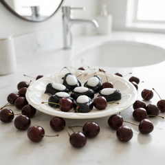 Black Cherry Penguin Soap Set