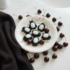 Black Cherry Penguin Soap Set