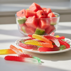 Fruity Worm Gummy Watermelon Soap Set