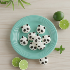 Lime Panda Bear Soap Set