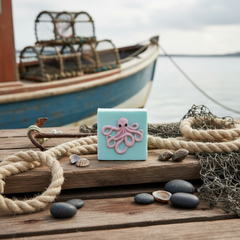 Ocean Breeze Octopus Soap Bar