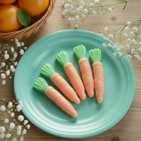 Orange Carrot Soap Set
