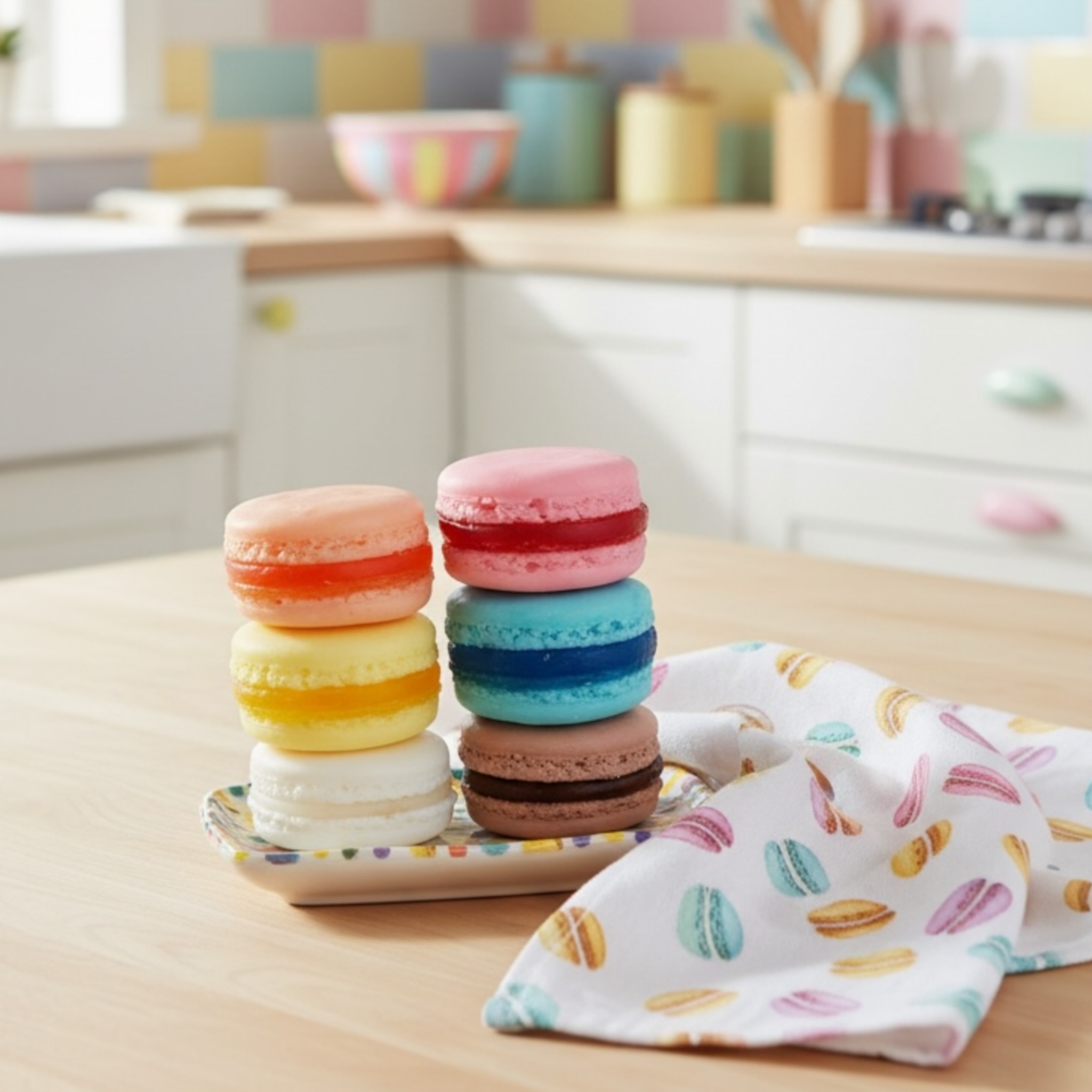 French Macaron Soap
