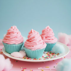 Jumbo Cotton Candy Cupcake Soap