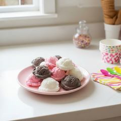 Neapolitan Mini Ice Cream Scoop Soap Set