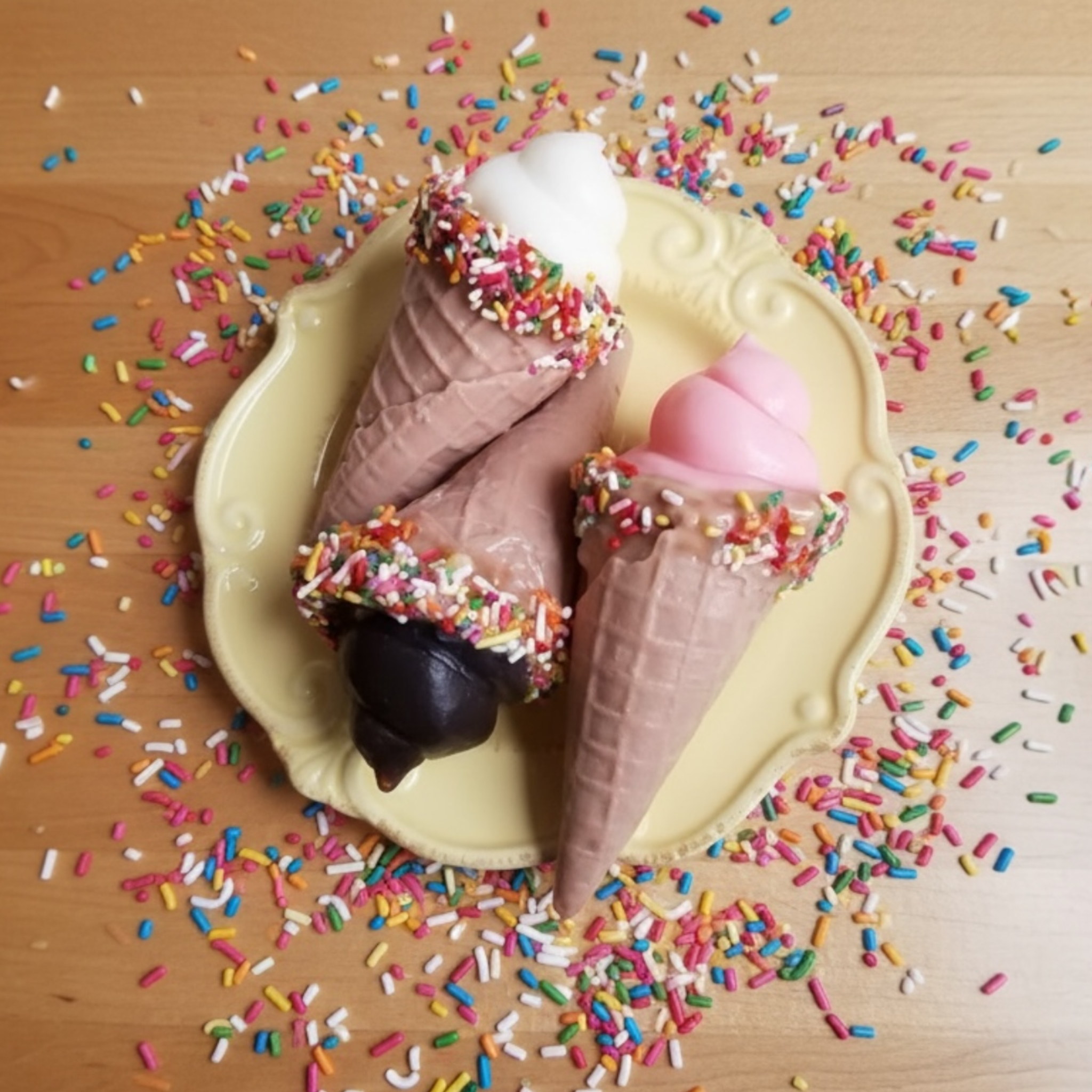 Sweet Sprinkled Ice Cream Soap
