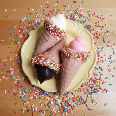 Sweet Sprinkled Ice Cream Soap