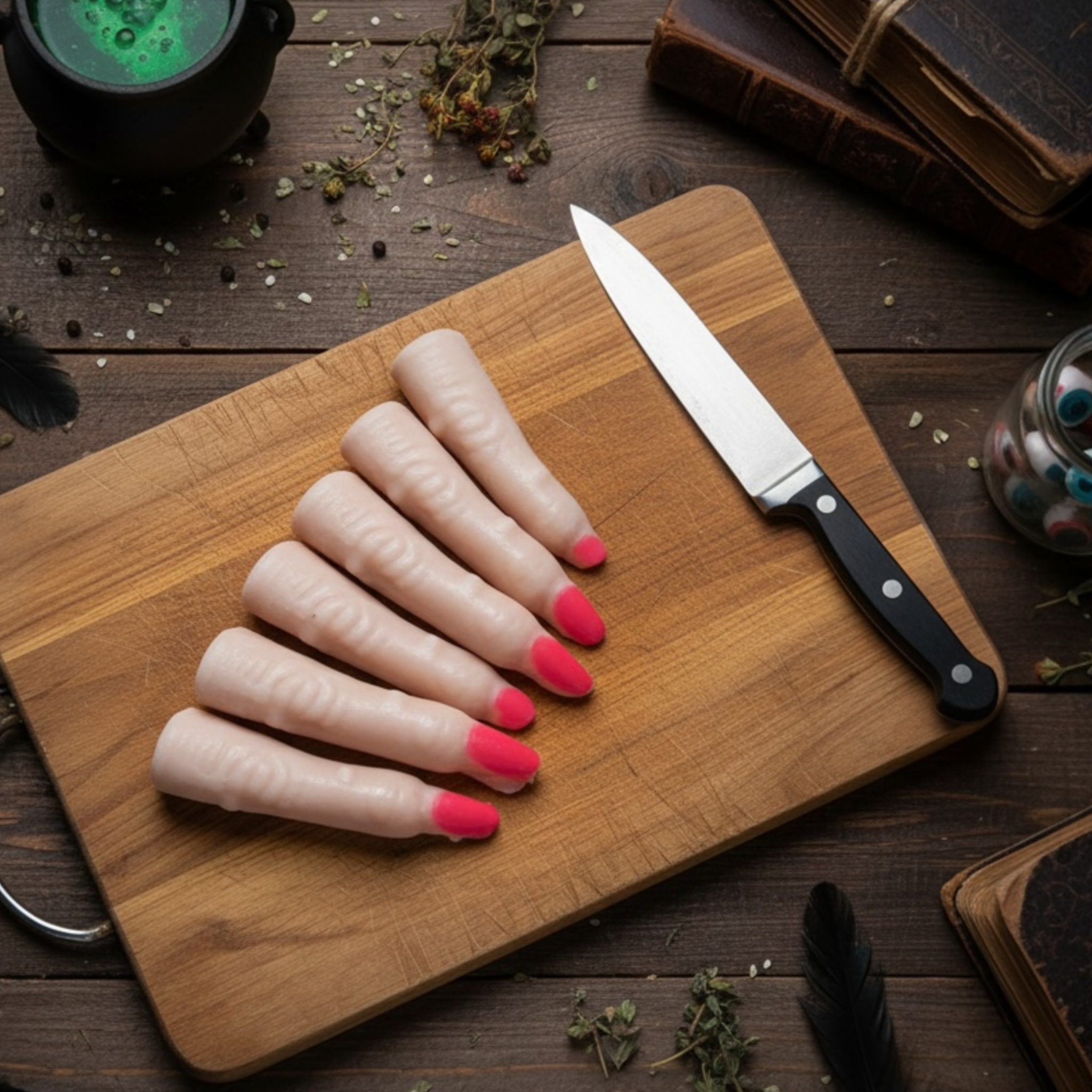 Creepy Lady Finger Soap Set