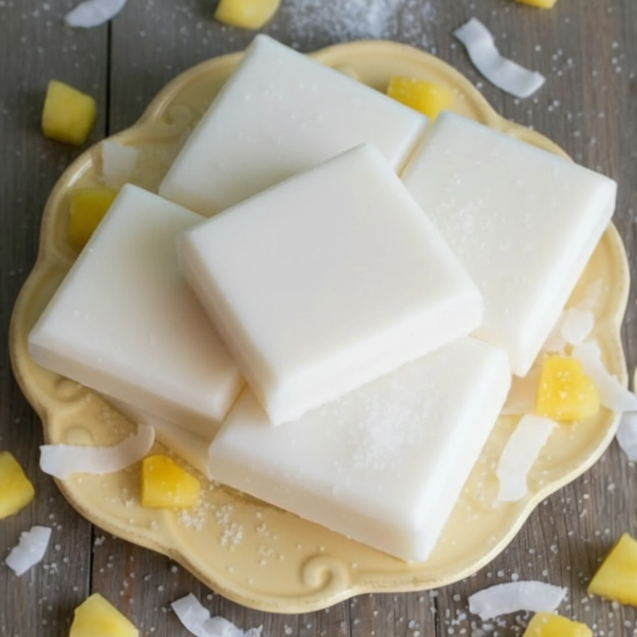 Pina Colada Solid Sugar Scrub Soap Bar