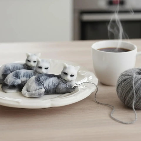 Fresh Brewed Coffee Cat Soap