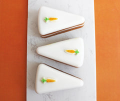 Carrot Cake Soap Slice