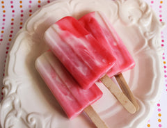 Cherry Vanilla Swirl Ice Cream Soap Pop