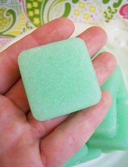 Mint Solid Sugar Scrub Soap