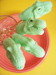 Lime Dinosaur Soap Set