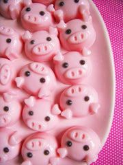 Strawberry Pig Soap Set