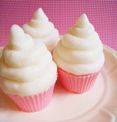 Jumbo Vanilla Cupcake Soap